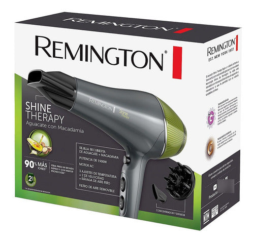 Remington Combo S27A Wet2Straight Flat Iron + D18A Shine Therapy Hair Dryer + CI11A19 Curling Wand 5