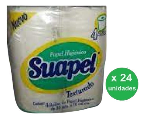 Suapel Pack Papel Higiénico Texturado 4x30m - X24u - Dh Tienda 1