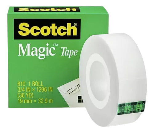 3M 14323 Cinta Scotch Magic 19 Mm. X 32,9 Mts. 0