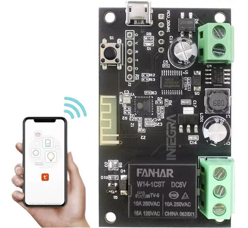 Rele Relay Inteligente 5v 7v Tuya Wifi Voz Alexa Google App 0