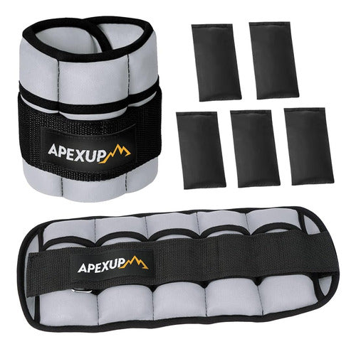 APEXUP 10lbs / Adjustable Ankle Weights for Women 0