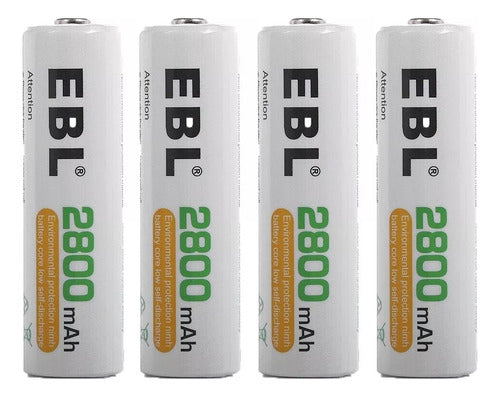 Ebl Rechargeable Batteries AA PH Ventas 0