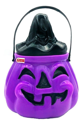 IMP Caramelera Canasto Calabaza Halloween Caldero Violeta 0