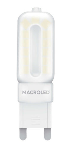 Macroled Bipin Led 5W G9 Opal Warm Light 220V 1