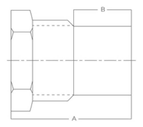 Suyai Tubo Hembra E-rh 25 X R25(mm) 1