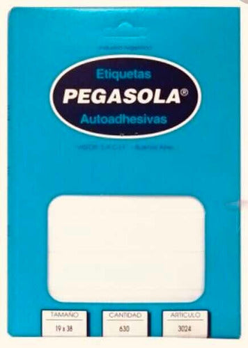 Pegasola Labels Box X 30 Sheets All Sizes 0