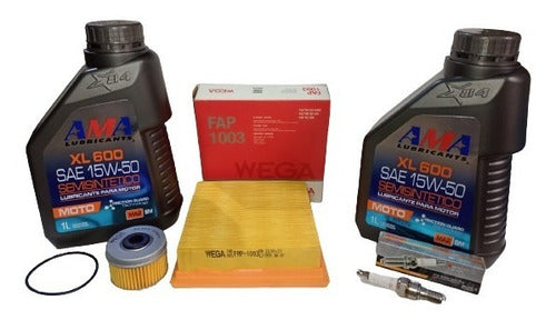 Wega / AMA Complete Service Kit Honda Tornado 250 Oil... 0