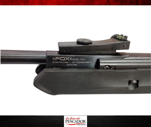 Rifle Air Compressed Fox Fury 5.5 Nitro Piston 4