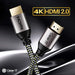 Gearit Cable Hdmi 4k, (paquete De 5 / 6.6 Pies/6.6 Ft) Hdmi 1