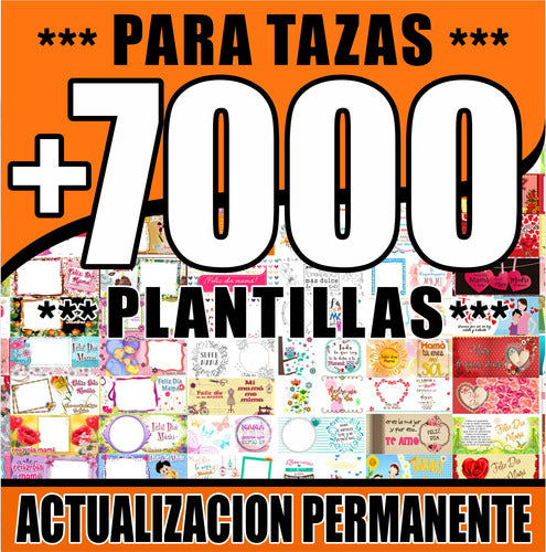 Diseños Plantillas Para Sublimacion Tazas Remeras Sublimar 4