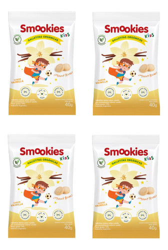 Smookies Kids Vanilla and Wheat Cookies Pack of 4 0