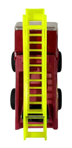 Metalicos Fire Truck Toy with Extendable Ladder 5