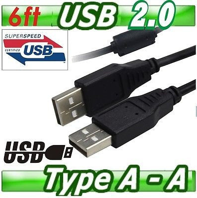 6 Pies 2.0 Usb Velocidad Alta Cable A Cable Male/a Macho W/n 1