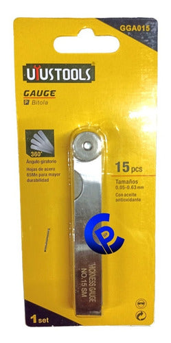 Galgas Calibrar Regular 15 Pcs Calidad Profesional - Oferta 2