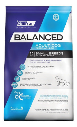 Vitalcan Balanced Dog Food for Small Breeds - 15 Kg 0