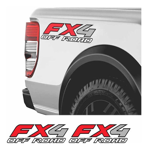 Calco Fx4 Off Road Adhesivo  Pegatina Vinilo 0