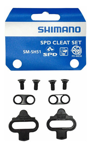 Taquinho Sapatilha Pedal Clip Mtb Shimano Sm Sh51 Spd Taco 0