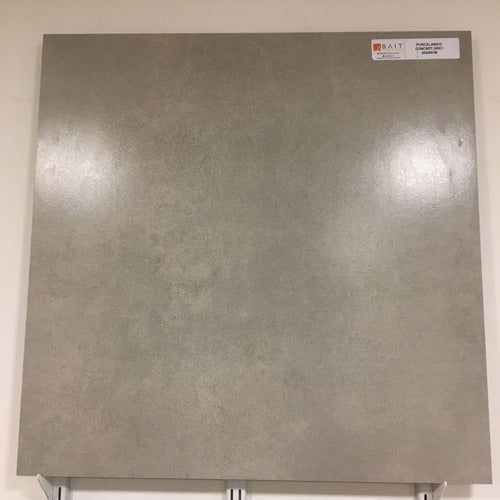 Holzboden Porcelanico Simil Concreto Gris Mate 60x60 Rectificado 0