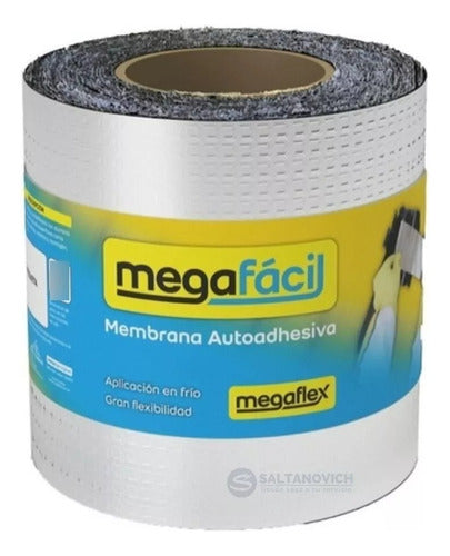 Megaflex Membrana Autoadhesiva Megafácil 10cm X 10mts 0