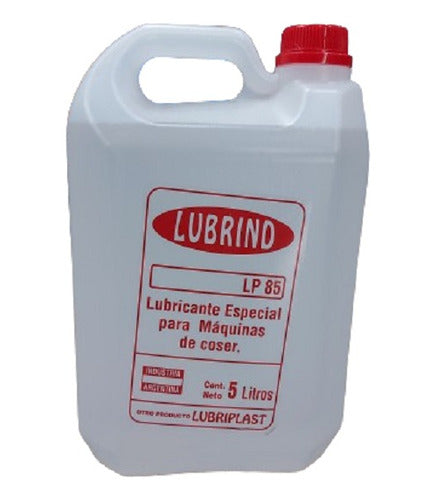 Aceite Lubricante Liviano X5 Lts Bidón De Máquinas De Coser 0