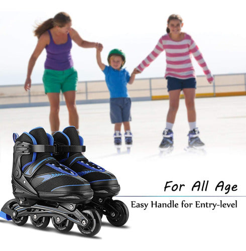 Generic Expandable Professional Adult Inline Skate with Large Wheel 7