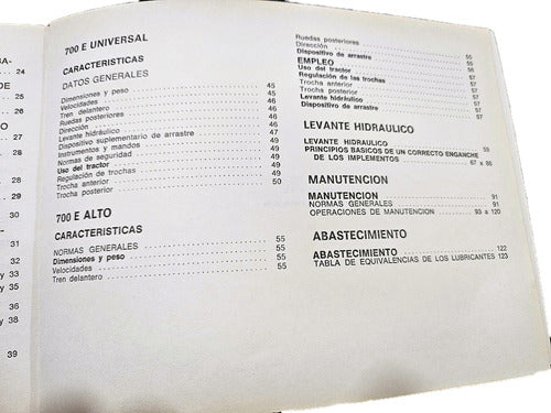 Fiat 700-E Tractor Operation and Maintenance Manual 3