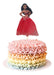 Pincho Topper Cake 25cm. Adorno Para Torta Moana 0