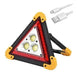 Kit X 2 Baliza Linterna Seguridad Vial Led Cob + Chaleco 1