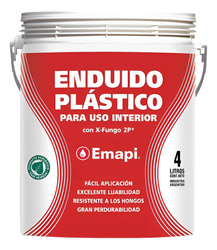 Enduido Interior Emapi X 10 Lts 0