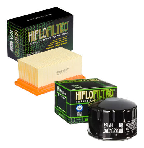 Kit Filtro De Aire Y Aceite Bmw R 1200 Gs 04 -13 Hiflofiltro 0