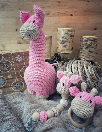 Amigorumi Giraffe Set 4 Pieces 3