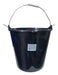 17-Liter Black Metal Lanin Bucket (cod. 5798) 0