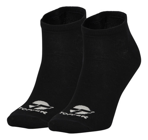 Topper Pack of 2 Black Ankle Socks | Dexter 0