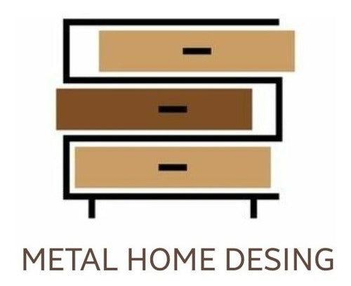 Metal-Home Toallero-Desing Estilo Industrial 5