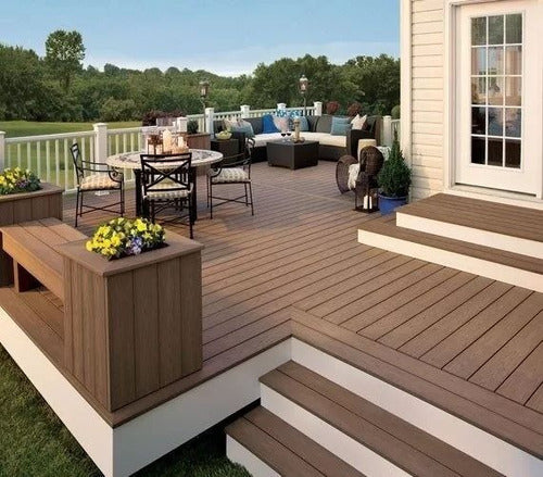 Le Tapis WPC Wood-Like Deck 290*15*2.3cm - Outdoor/No Deterioration 2