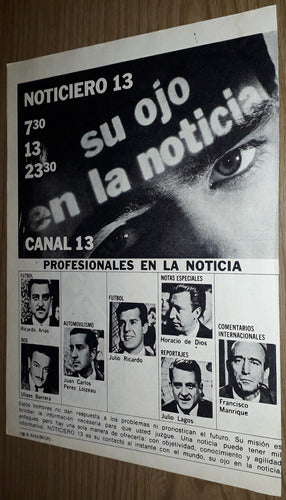 P42 Clipping Publicidad Canal 13 Noticiero Año 1967 1