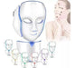 LED Facial + Neck Mask 7 Anti-Age Wrinkles Rosacea Acne 2