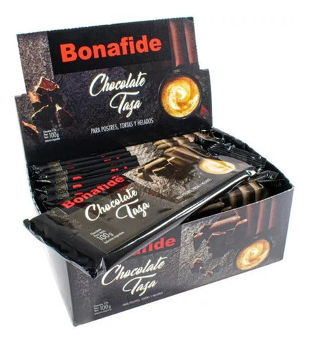 Bonafide Chocolate Para Taza Al 60% 100gr X 6 Unidades 1