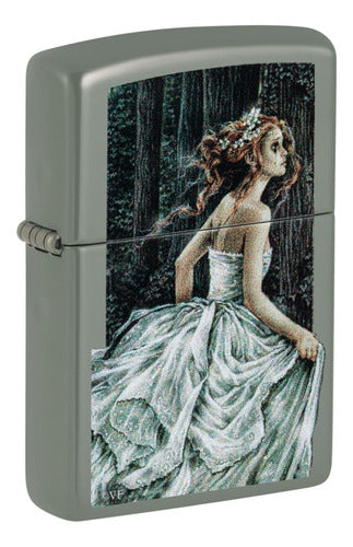 Zippo Genuine Lighter 48971 Victoria Frances Design Warranty 0