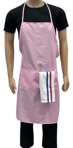 Gastronomic Kitchen Apron with Pocket, Stain-Resistant 95