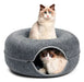 Generic Interactive Donut Tunnel Bed 50 cm. for Cats 7