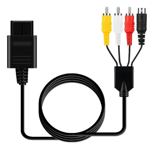 Generic A/V RCA Cable for Super NES, Nintendo 64, GameCube 0