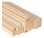 Alé Pine Wood Sticks 1 Meter 1 X 1 Mm Pack of 10 Units 0