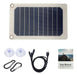 V Mochila Carregador De Painel Solar Power Bank Kit De 7