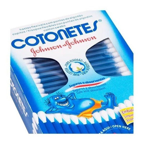 Hastes Flexíveis Johnson & Johnson Cotonetes Caixa 150 Uni 3