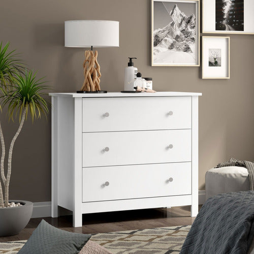 MYC Comfortable 3-Drawer Chest of Drawers for Bedroom 2