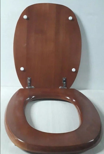 Solid Cedar Wood Toilet Seat Monaco Bari Ferrum Roca 1