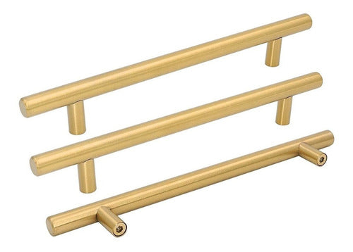 Goldenwarm Tiradores Para Alacenas De 224 Mm Centro Orif Dorados Pack 5 0