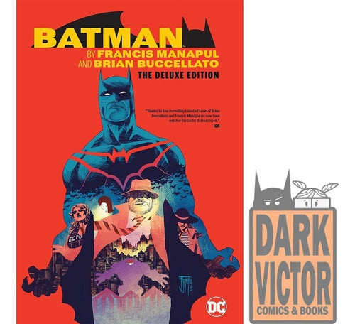 Batman By Francis Manapul Deluxe Edition Ingles En Stock 0