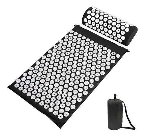 Circuit Acupressure Mat for Pain and Stress Relief with Pillow and Bag 0